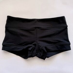 California Kissed Black Dance Booty Short